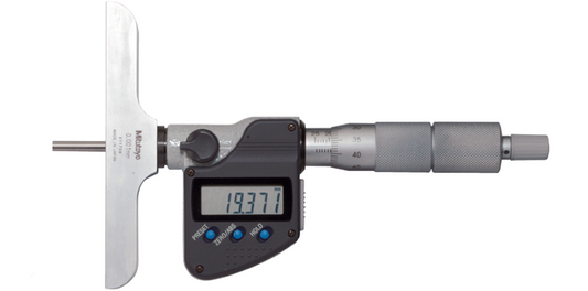 Micrómetro para Profundidad SERIES 329, 129 — Tipo Varilla Intercambiable MITUTOYO